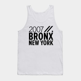 Bronx NY Birth Year Collection - Represent Your Roots 2007 in Style Tank Top